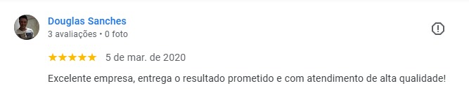 Depoimento de cliente